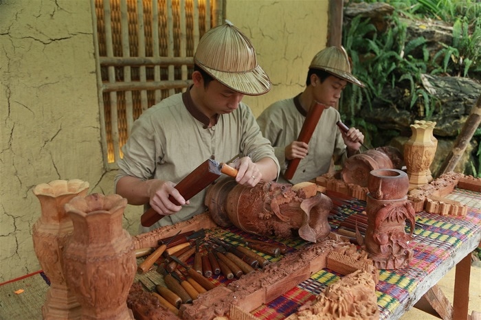 làng nghề mộc cát sơn