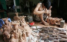 làng nghề gỗ mỹ nghệ La Xuyên