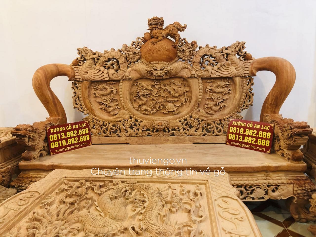 Bộ ghế Minh quốc Nghê Phượng